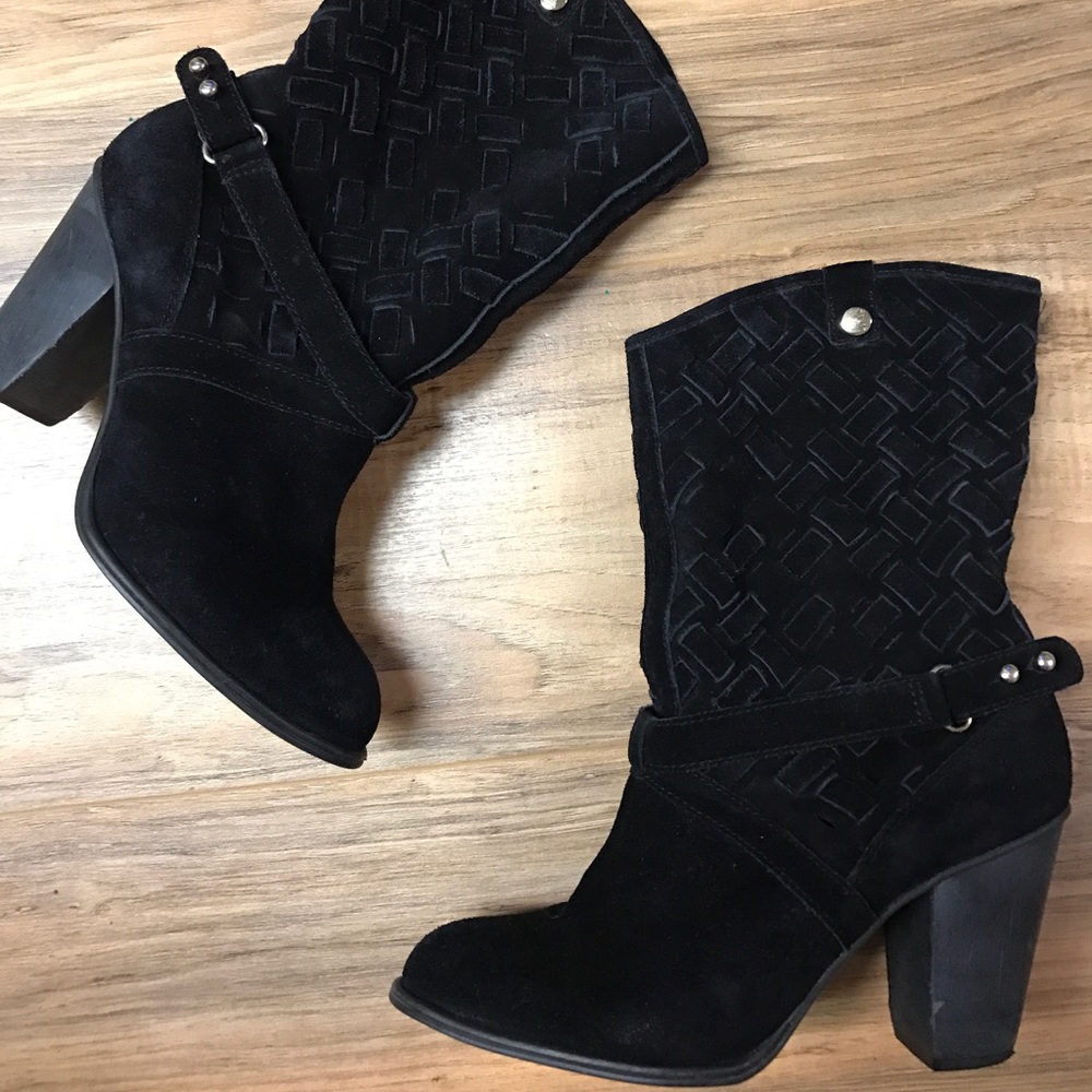 Madison Harding leather boots